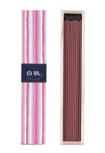 Load image into Gallery viewer, White peach aroma Incense sticks 40 sticks in box Burning time 25 min For your Relaxing Zen meditation time
