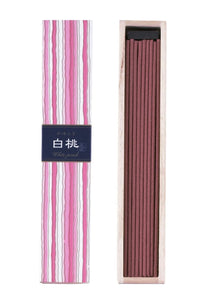 White peach aroma Incense sticks 40 sticks in box Burning time 25 min For your Relaxing Zen meditation time