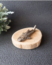 Load image into Gallery viewer, Whale Shark Little Wooden Decorations Hashioki Cutlery rest Stencil Calligraphy brush Stylus Tablet Pen Holder Stationery gadget Accessory
