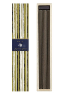 Japanese cypress tree aroma Incense sticks 40 sticks in box Burning time 25 min For your Relaxing Zen meditation time