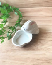 Load image into Gallery viewer, Kawaii Bunny Mamezara with Lid Very small size container Jam Sauce Butter Ketchups Pin Cushion Accessories Case
