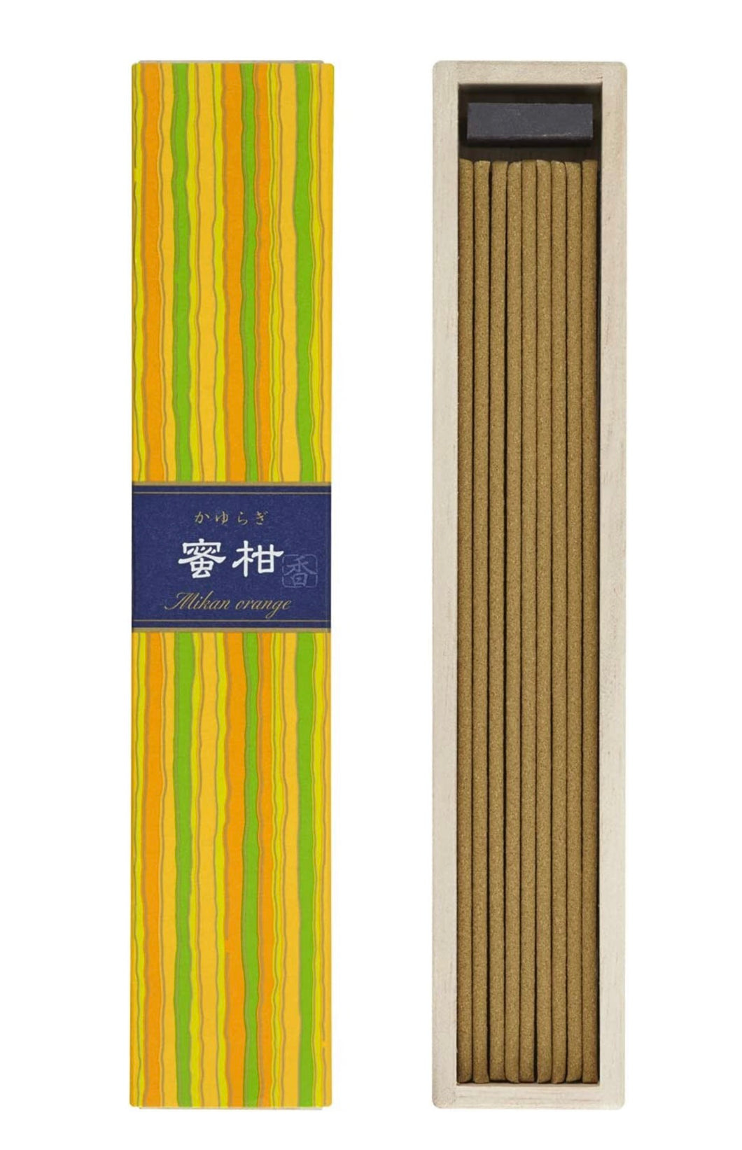 Japanese Milan Orange aroma Incense sticks 40 sticks in box Burning time 25 min For your Relaxing Zen meditation time