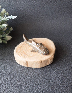 Whale Shark Little Wooden Decorations Hashioki Cutlery rest Stencil Calligraphy brush Stylus Tablet Pen Holder Stationery gadget Accessory